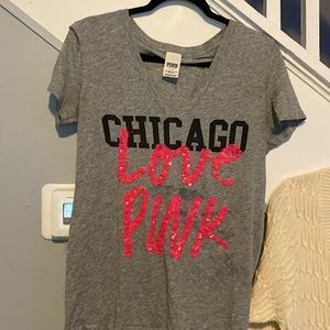 PINK! Love Pink Chicago T-Shirt